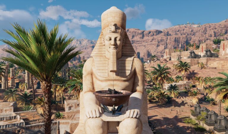 Statue – Siwa – Ancient Egypt 👌